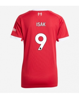 Billige Fotballdrakt Liverpool Alexander Isak #9 Replika Hjemmedrakt Dame 2025-26 Kortermet Billige Fotballdrakt Liverpool Alexander Isak #9 Replika Hjemmedrakt Dame 2025-26 Kortermet